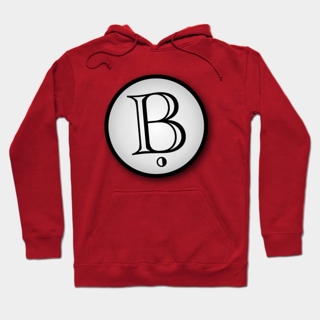 The Letter "B"... Hoodie by C E Richards